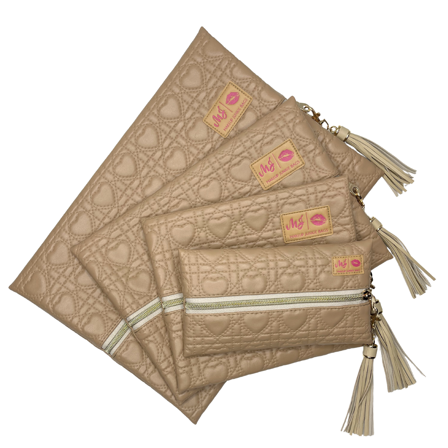 Quilted Hearts Mocha
