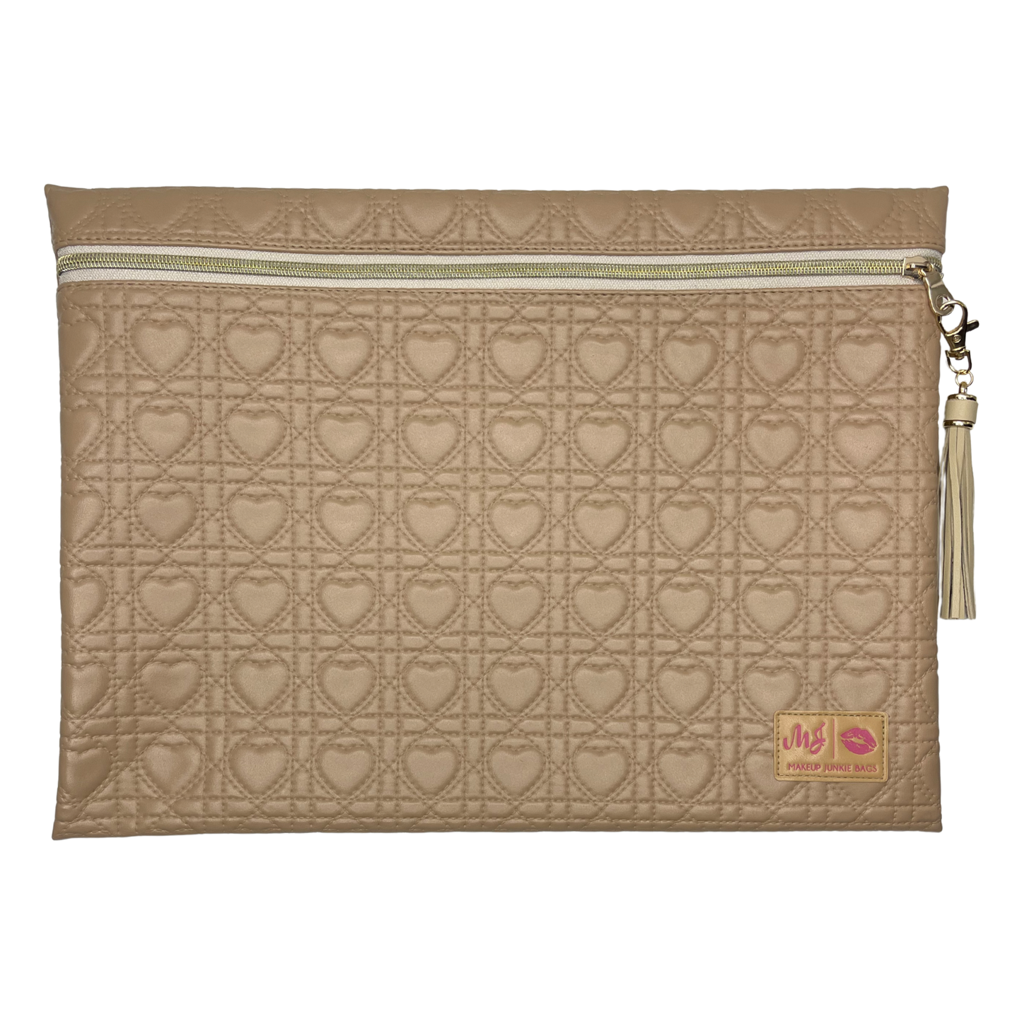 Quilted Hearts Mocha