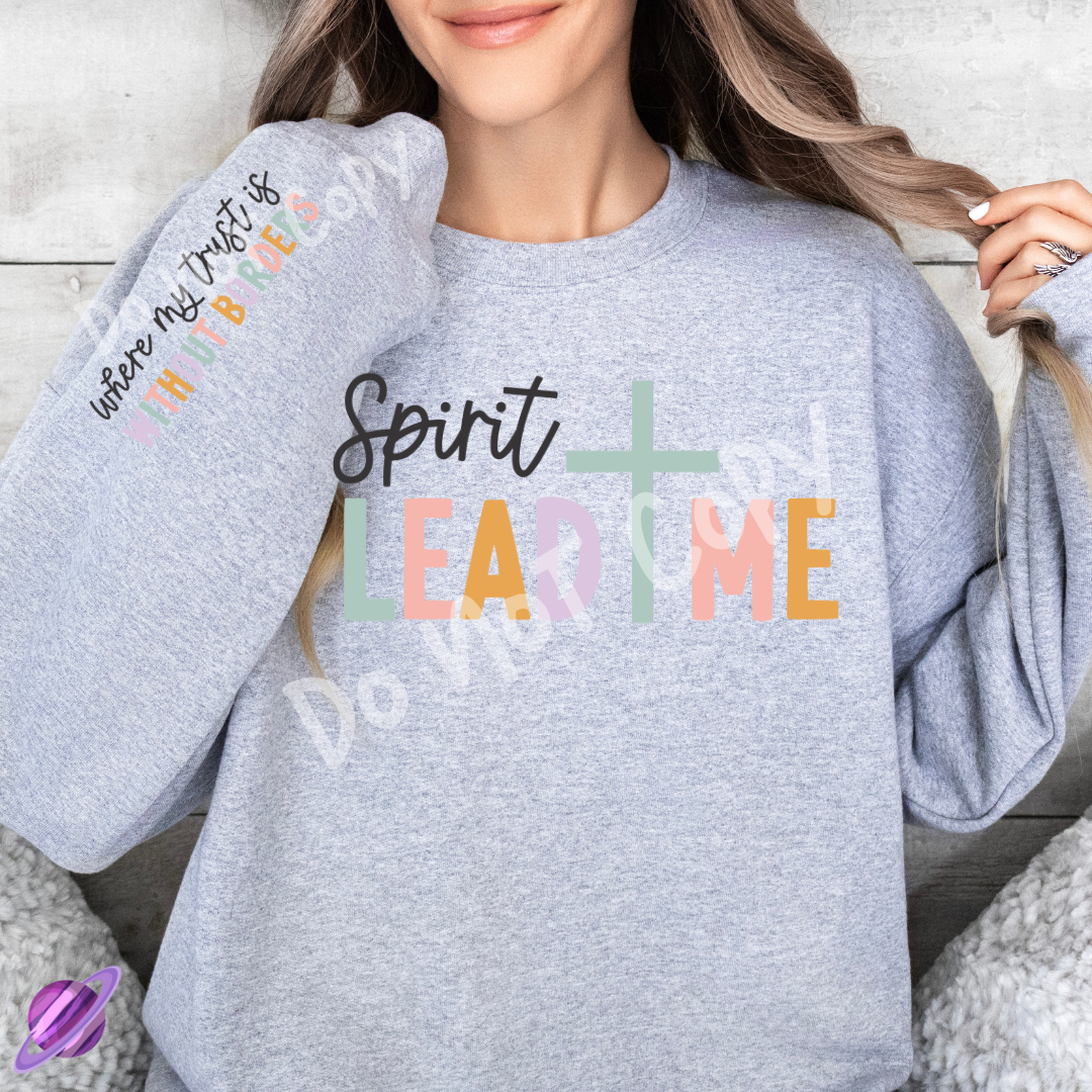 SPIRIT LEAD ME CREWNECK SWEATSHIRT W/ SLEEVE