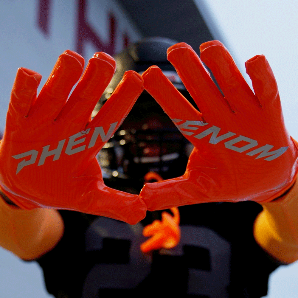 Phenom Elite VPS5 Adult Football Gloves - Team Colors