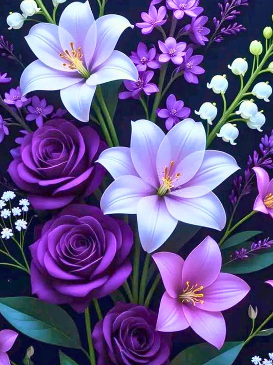 Velvet Luxe Floral Bouquet