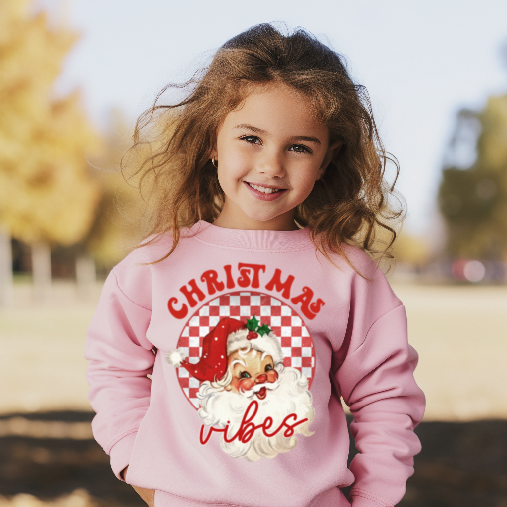 Retro Christmas Youth & Toddler Sweatshirt