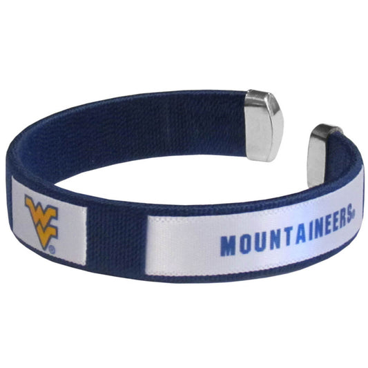 W. Virginia Mountaineers Fan Band Bracelet