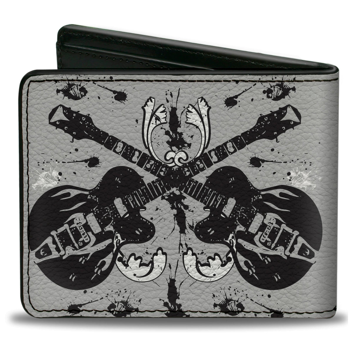 Bi-Fold Wallet - Electric Guitars