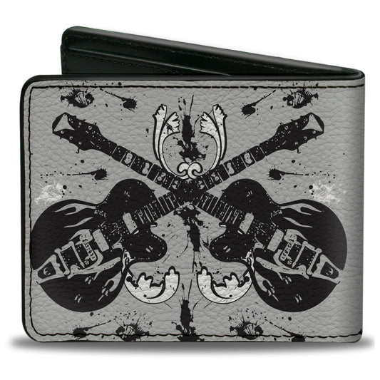 Bi-Fold Wallet - Electric Guitars