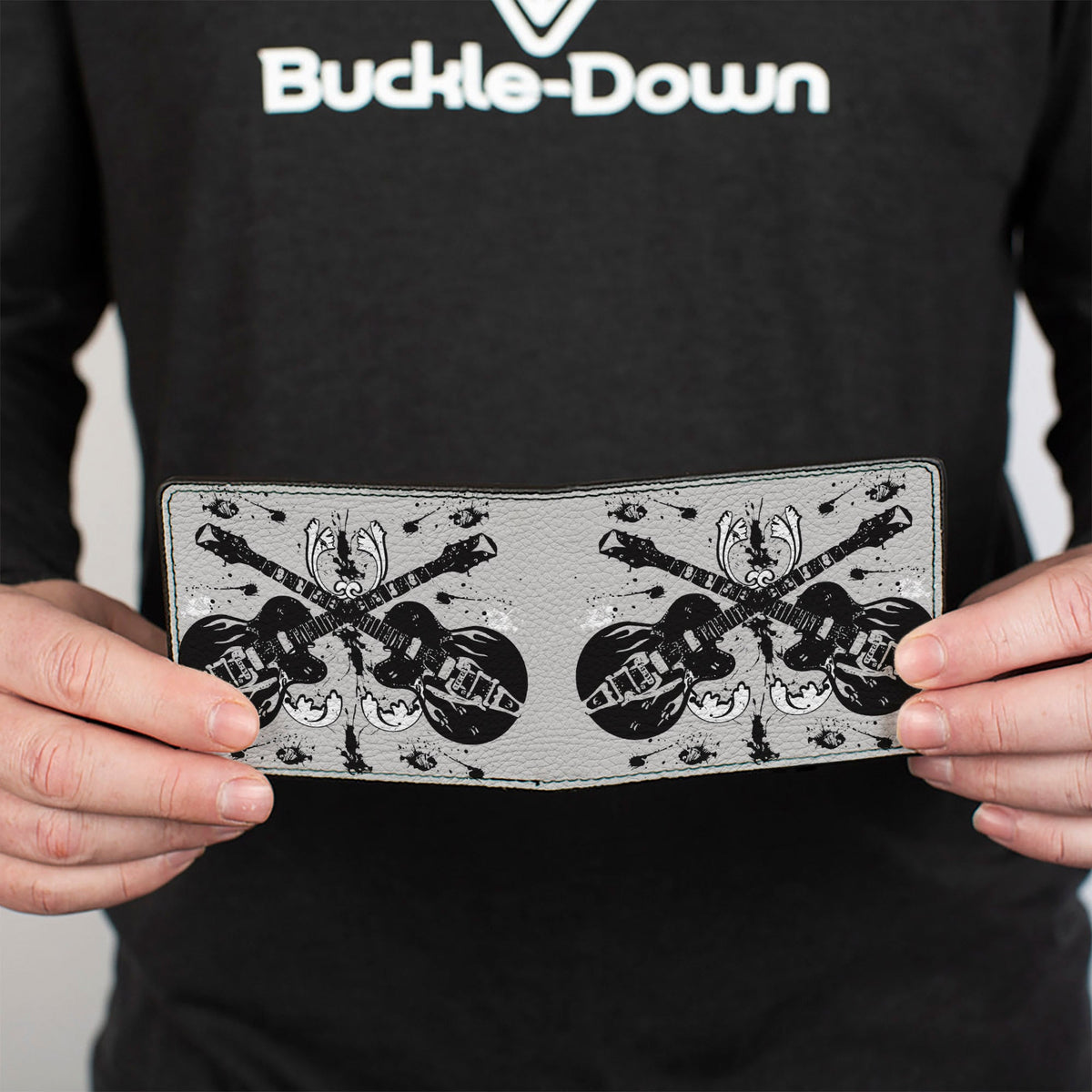Bi-Fold Wallet - Electric Guitars