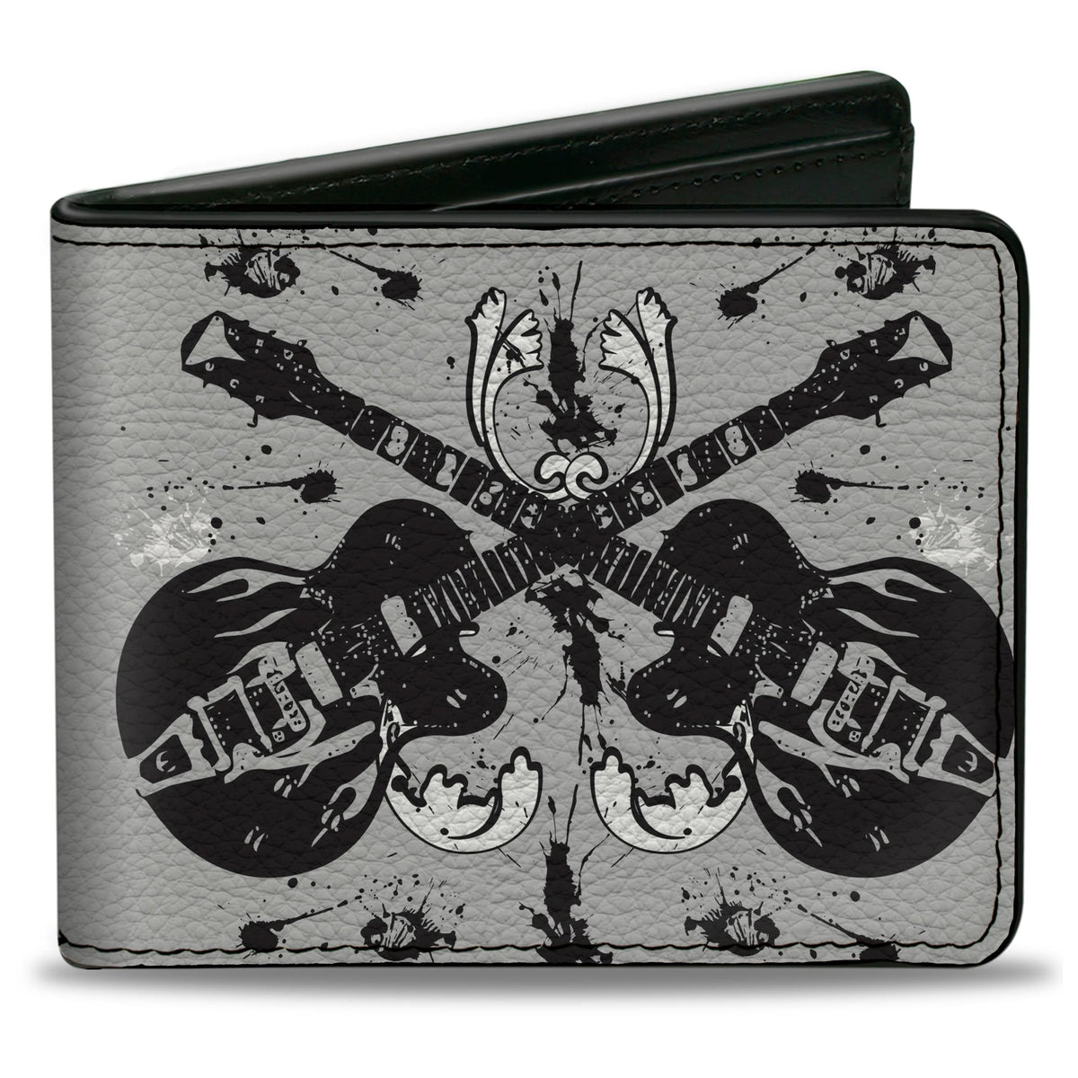 Bi-Fold Wallet - Electric Guitars
