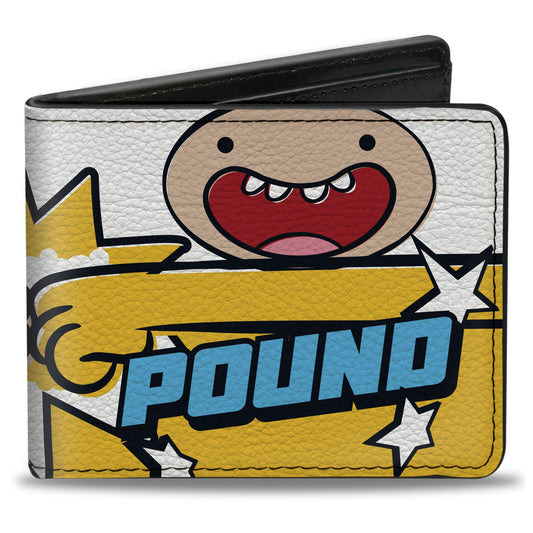 Bi-Fold Wallet - Adventure Time Jake and Finn TRUST POUND Pose Multi Color