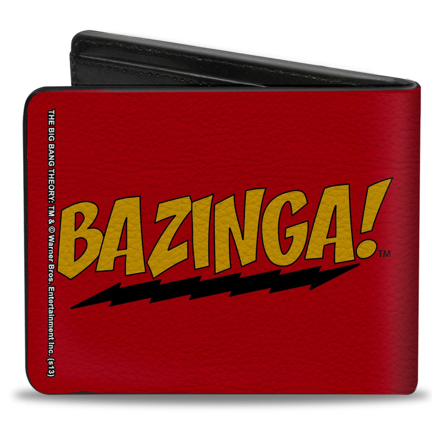 Bi-Fold Wallet - BAZINGA! Red Gold Black