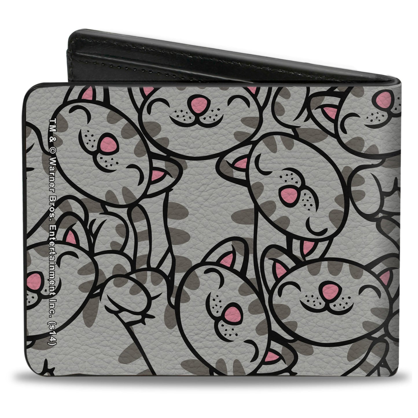 Bi-Fold Wallet - Soft Kitty Poses Stacked