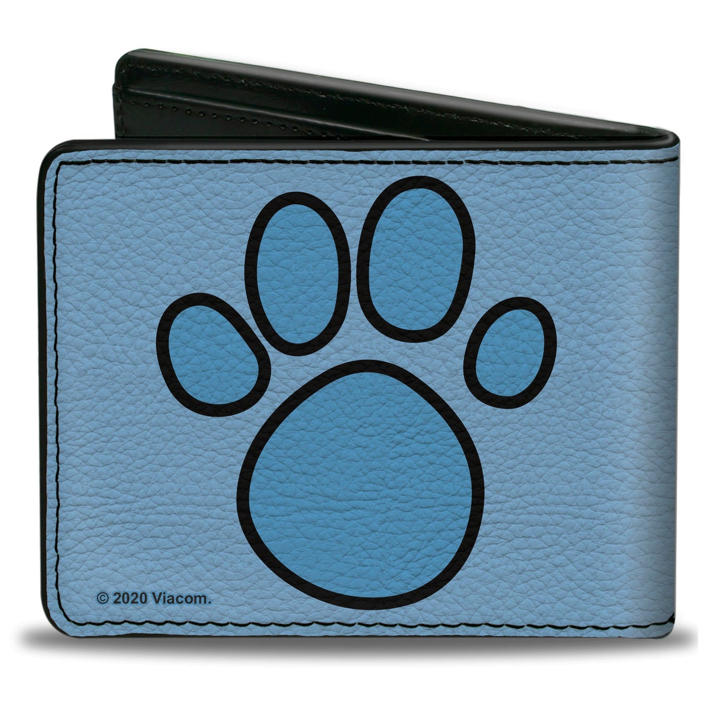 Bi-Fold Wallet - Blue's Clues Blue Face + Paw Print Blues