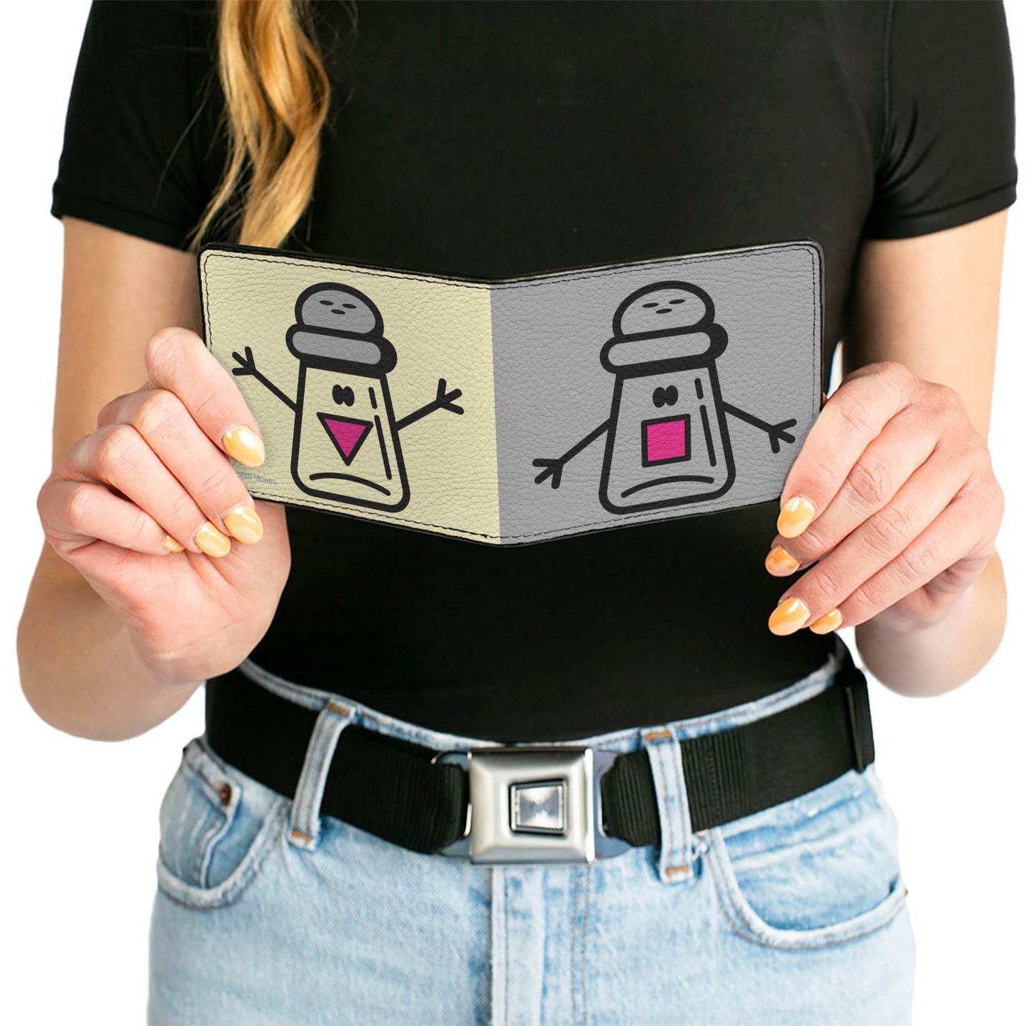 Bi-Fold Wallet - Blue's Clues Mrs. Pepper + Mr. Salt Poses