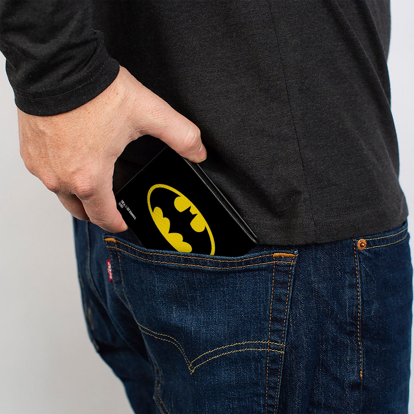 Bi-Fold Wallet - Batman Black Yellow