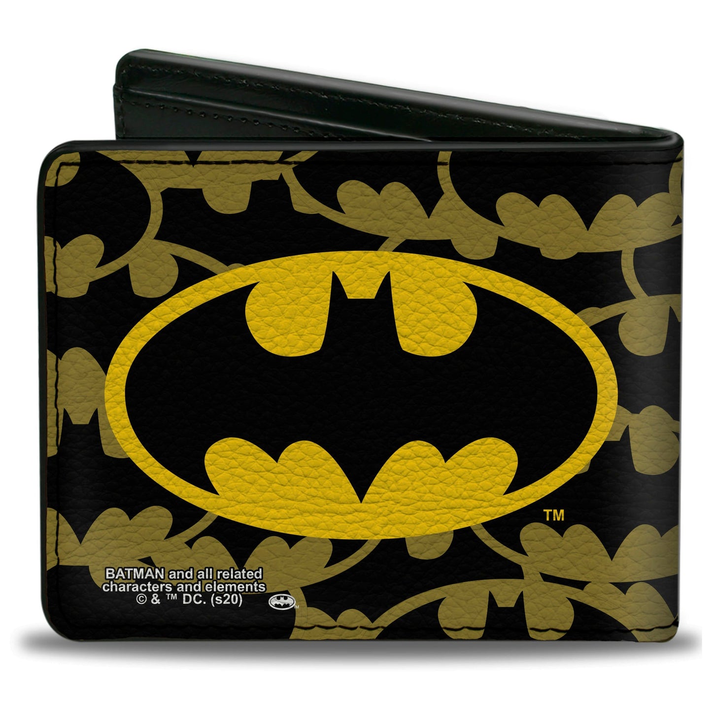 Bi-Fold Wallet - Batman Logo Centered/Stacked Logos