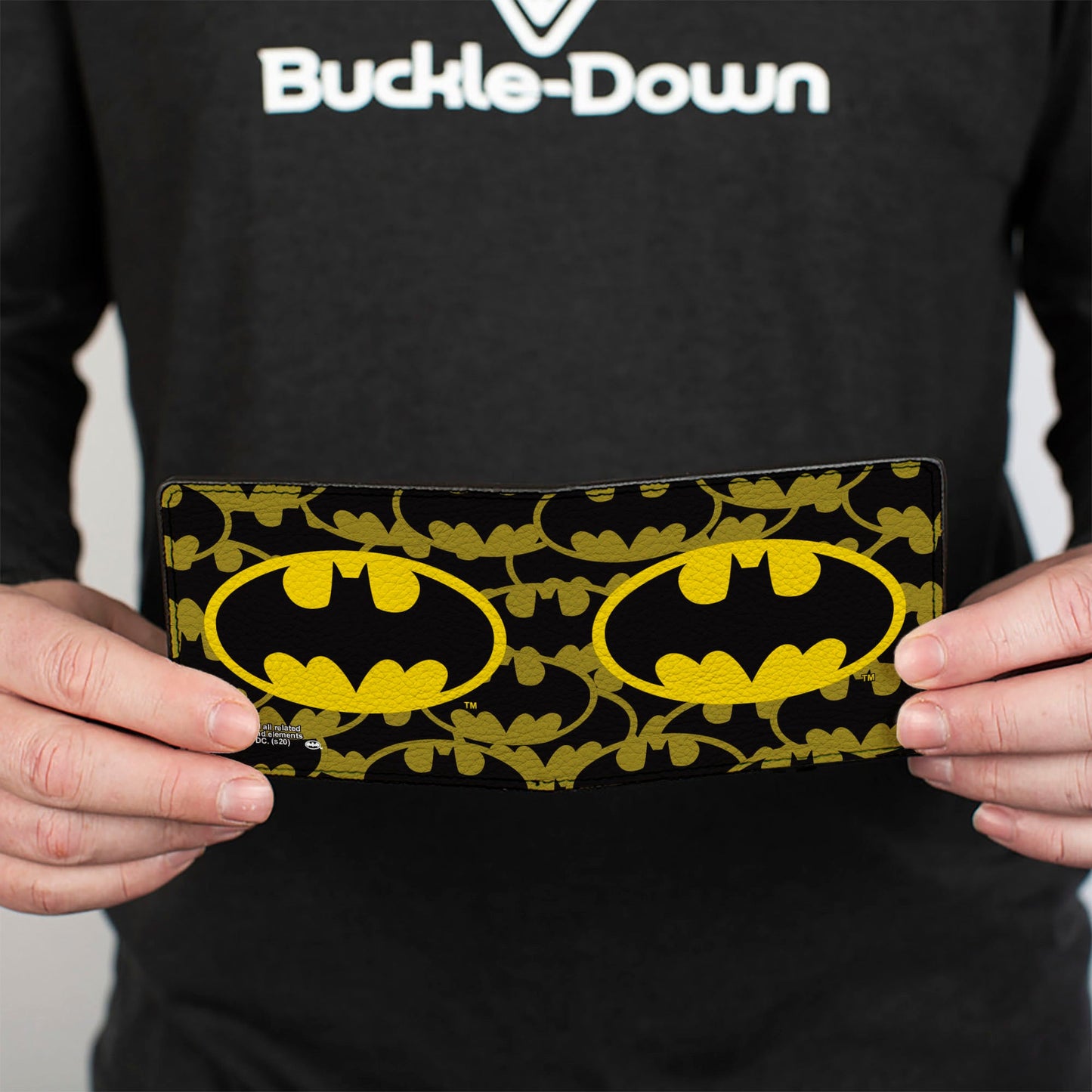 Bi-Fold Wallet - Batman Logo Centered/Stacked Logos