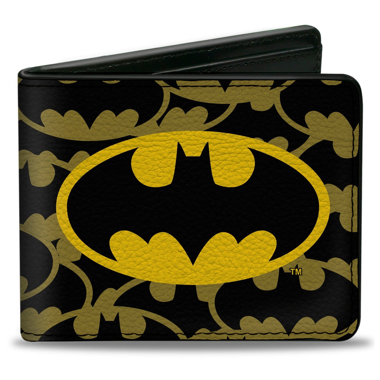 Bi-Fold Wallet - Batman Logo Centered/Stacked Logos