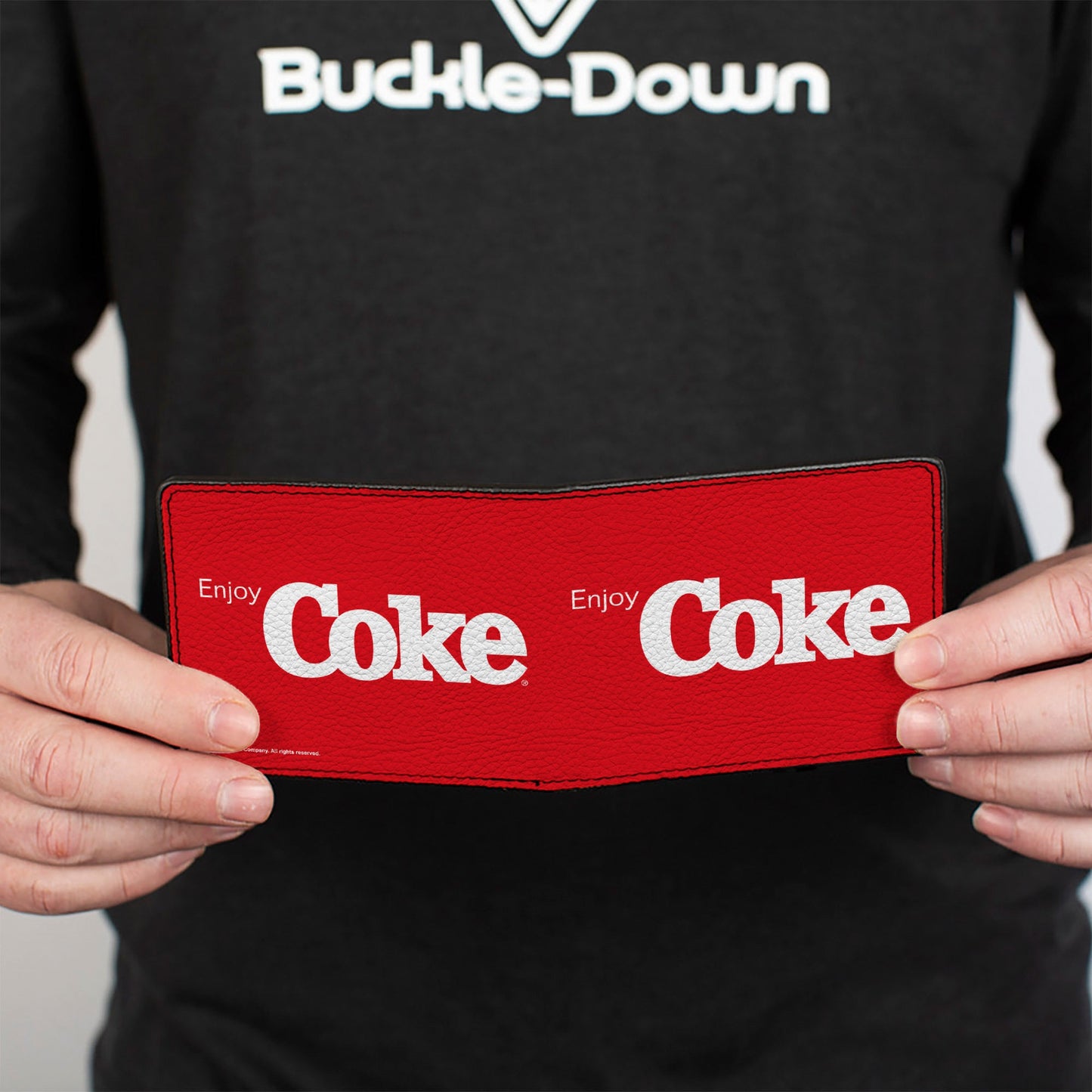 Bi-Fold Wallet - ENJOY COKE Logo Red/White
