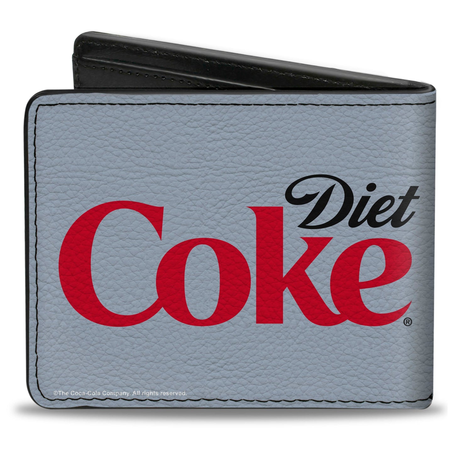 Bi-Fold Wallet - DIET COKE Logo Light Gray/Black/Red