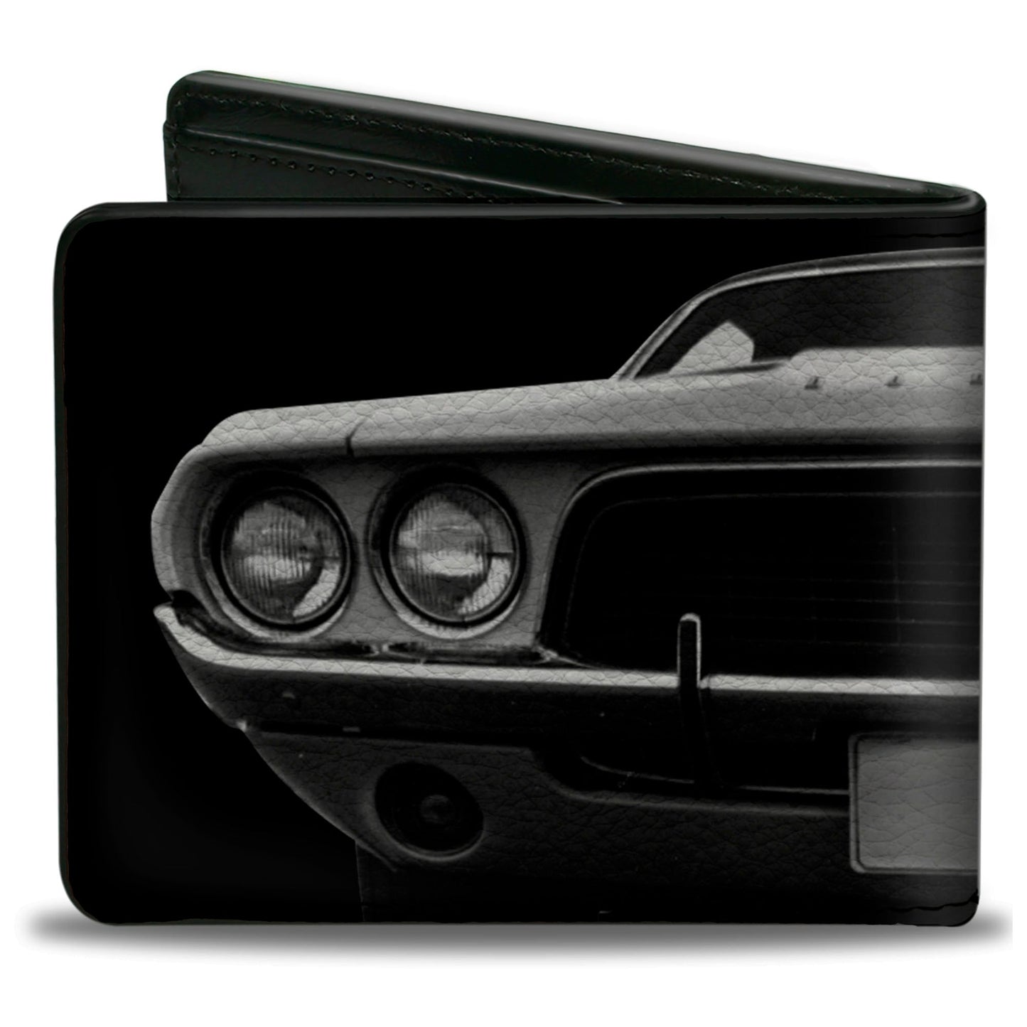 Bi-Fold Wallet - 1976 Challenger Black & White