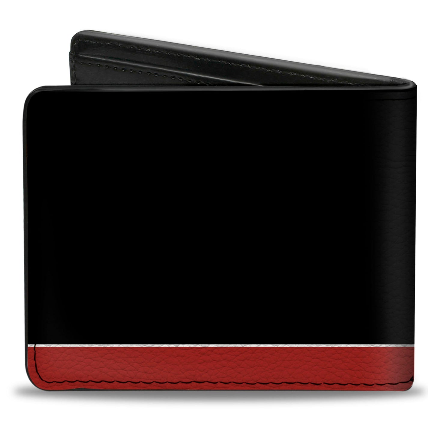 Bi-Fold Wallet - Dodge Challenger R T Emblem Stripe Black Blue White Red