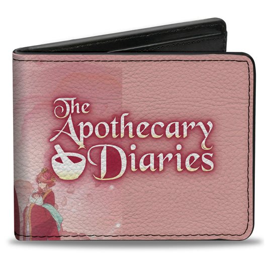 Bi-Fold Wallet - THE APOTHECARY DIARIES Gyokuyo Pose and Title Logo Pinks