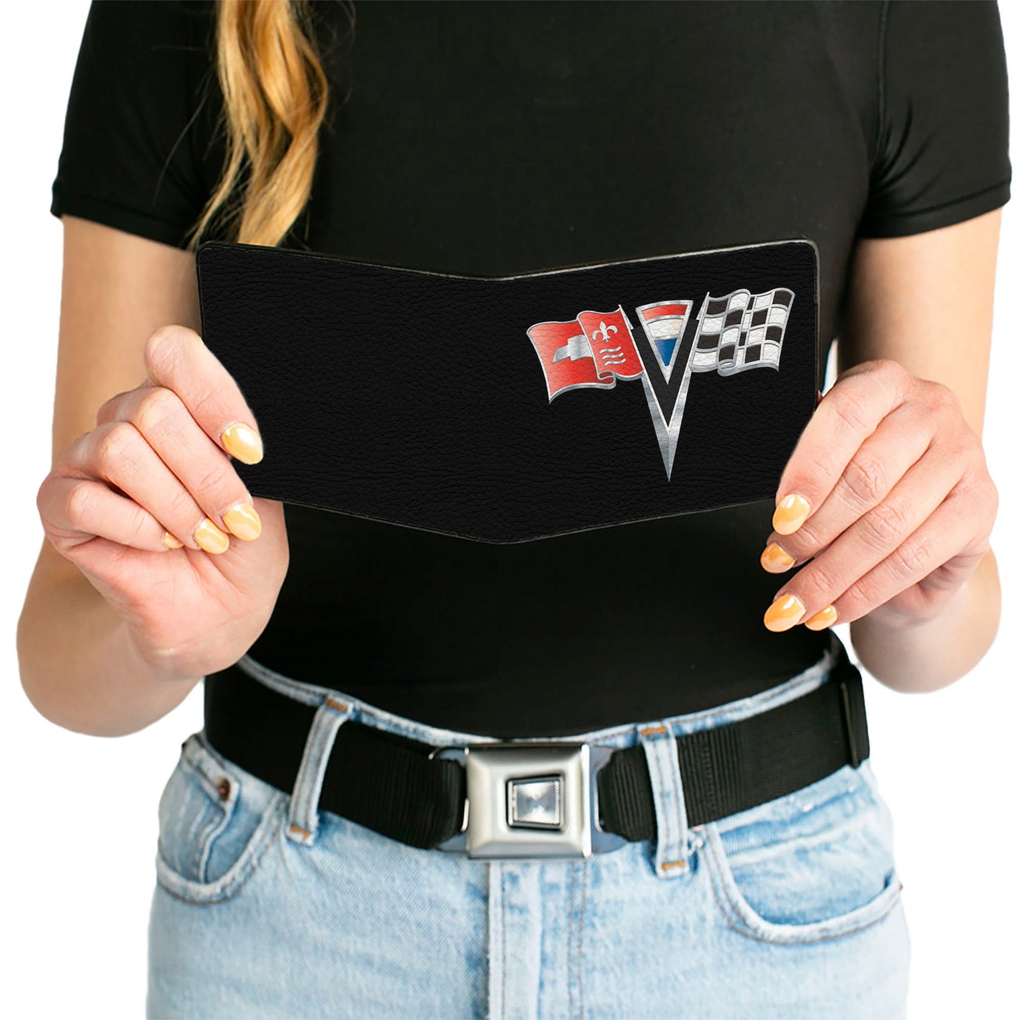 Bi-Fold Wallet - Corvette Stingray C2 Emblem Black