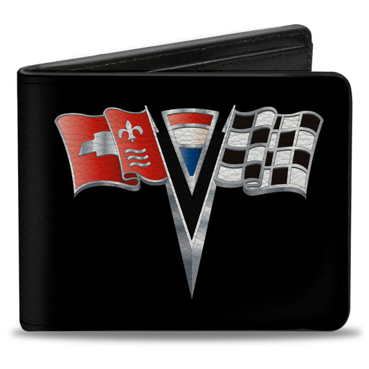 Bi-Fold Wallet - Corvette Stingray C2 Emblem Black