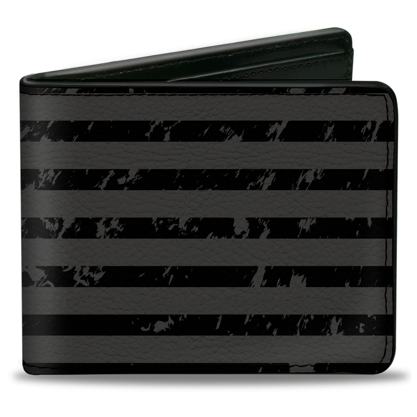 Bi-Fold Wallet - RAM Logo Americana Flag Weathered Gray Black