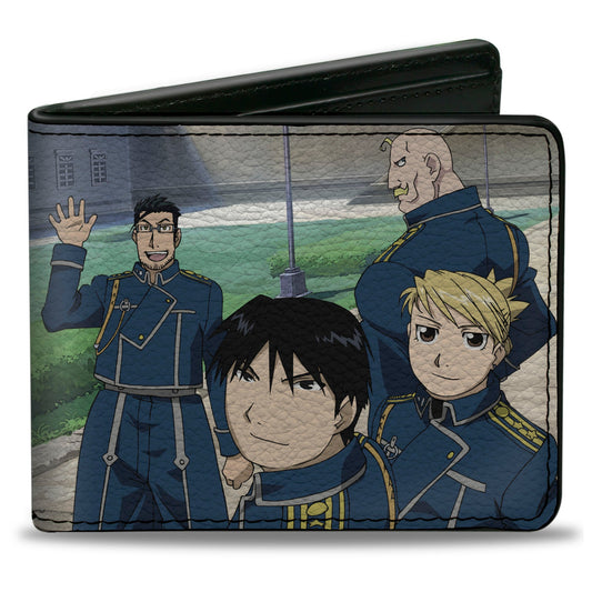 Bi-Fold Wallet - Fullmetal Alchemist Brotherhood Six Character Yard Scene