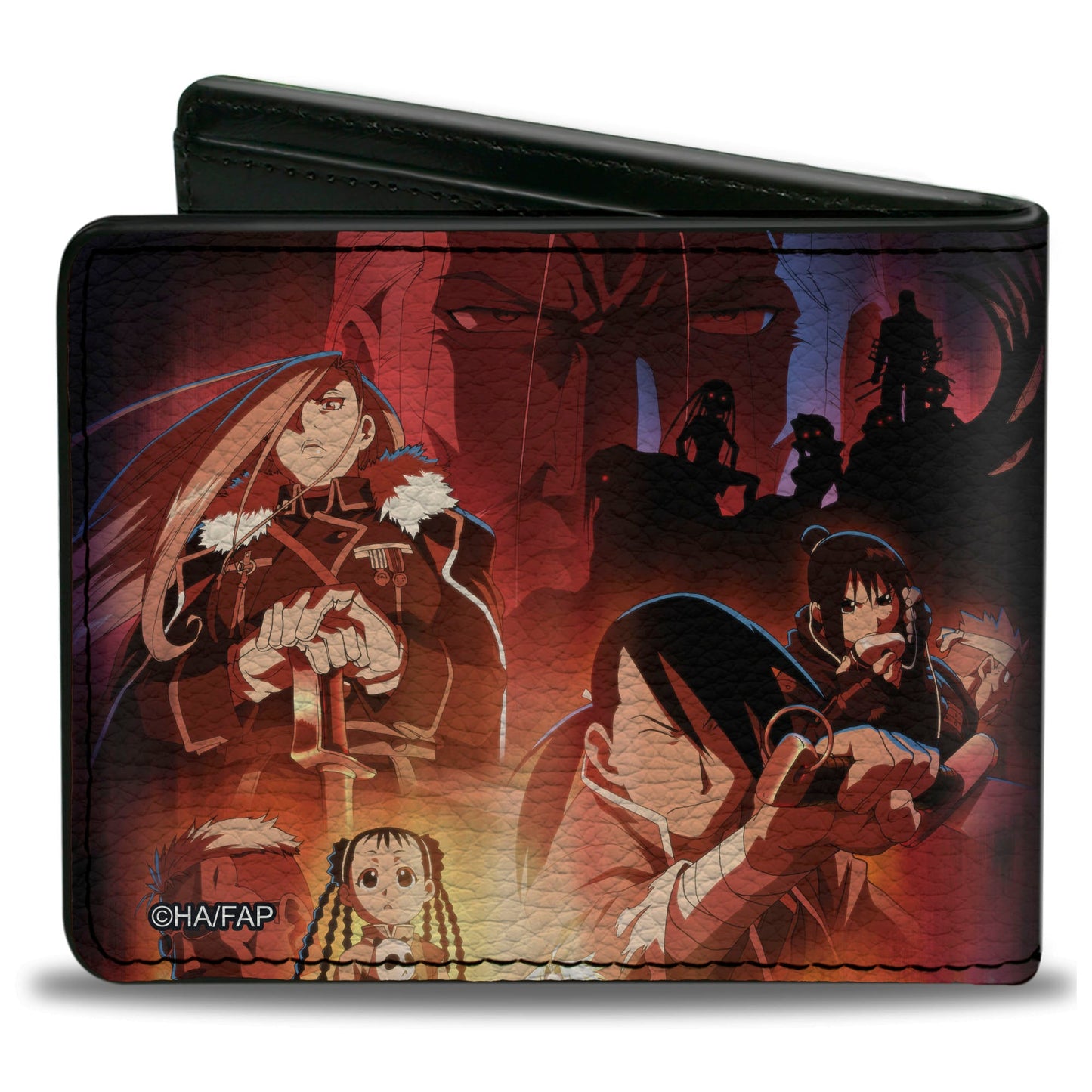 Bi-Fold Wallet - FULLMETAL ALCHEMIST BROTHERHOOD Characters Pose Collage