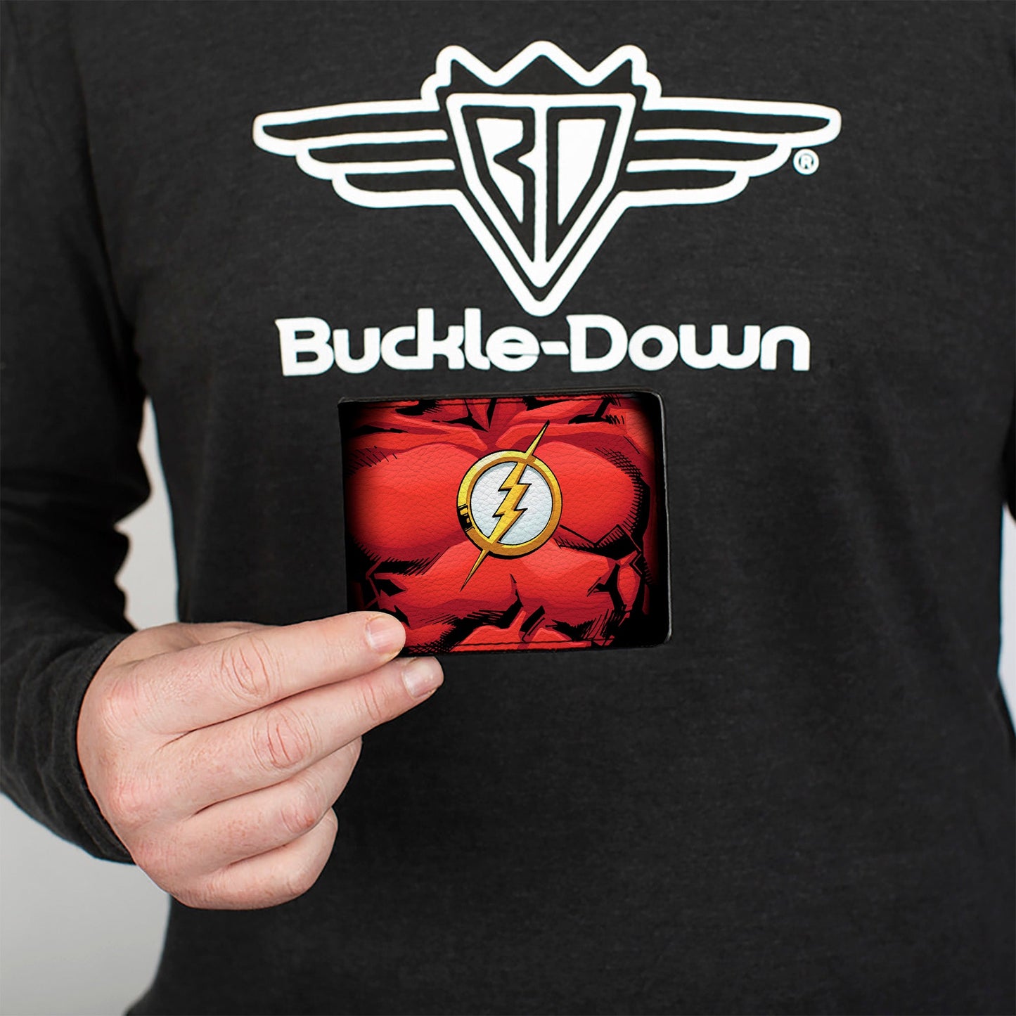 Bi-Fold Wallet - Flash Chest Logo