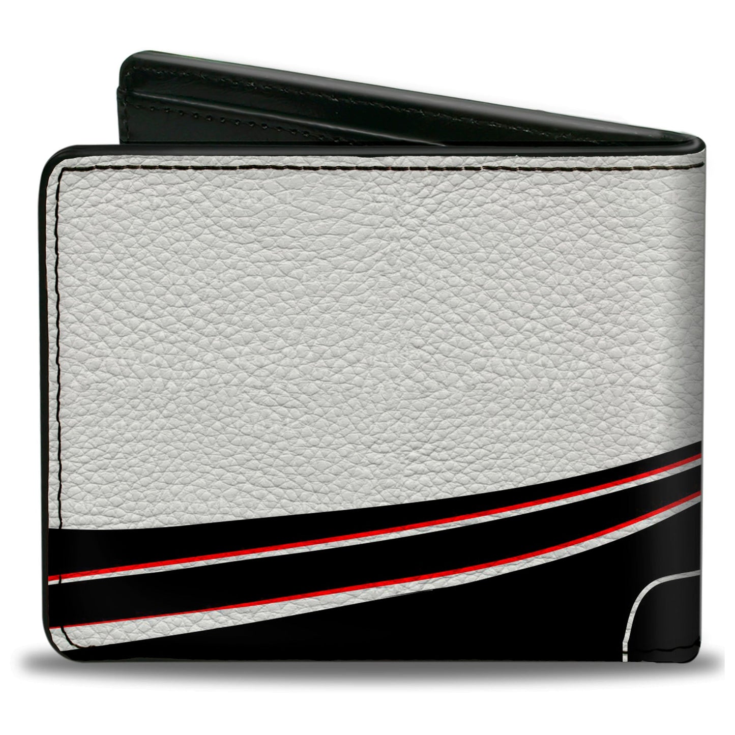 Bi-Fold Wallet - COBRA JET Flaming Cobra White Black Red Blue