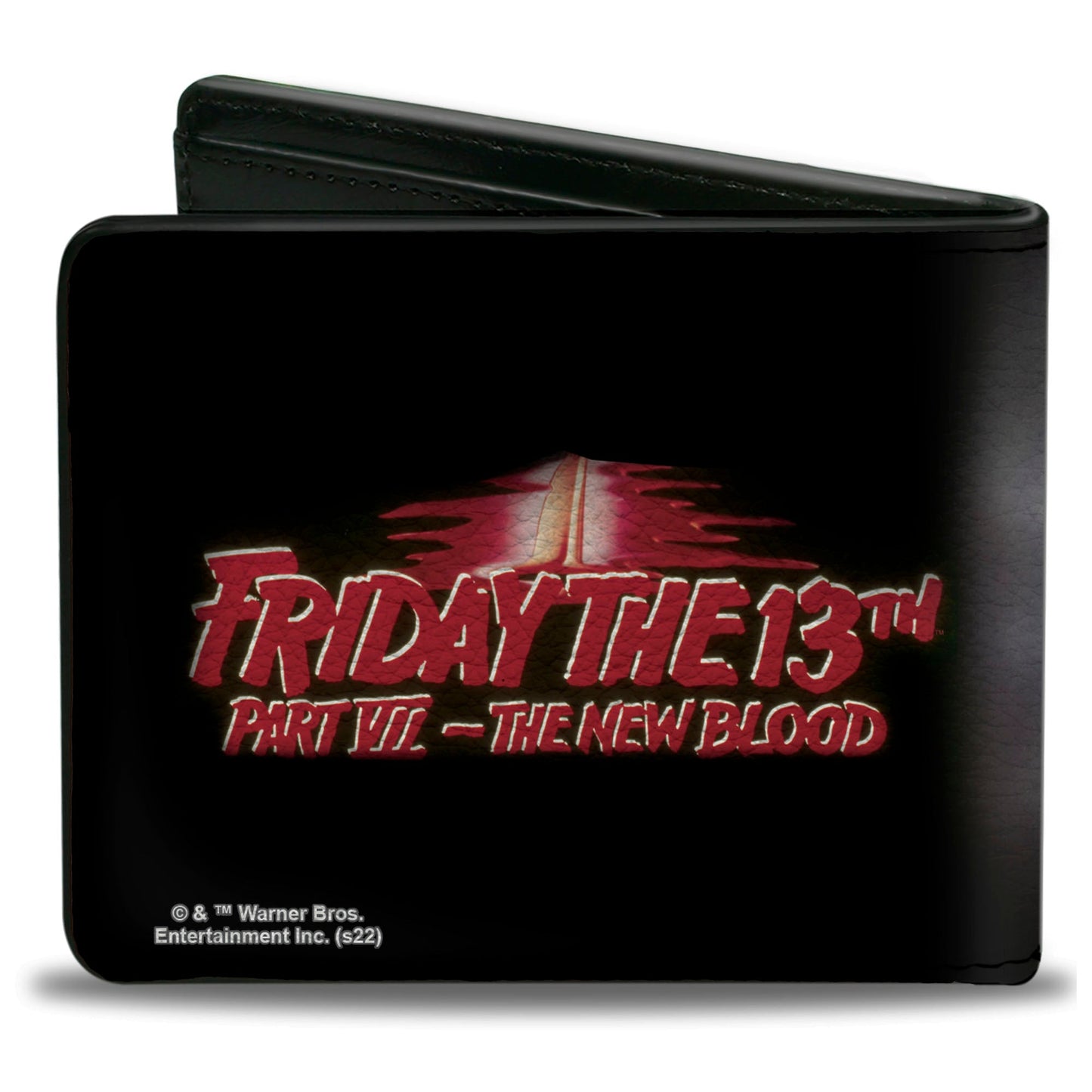 Bi-Fold Wallet - Friday the 13th PART VII THE NEW BLOOD Movie Poster and Title Logo