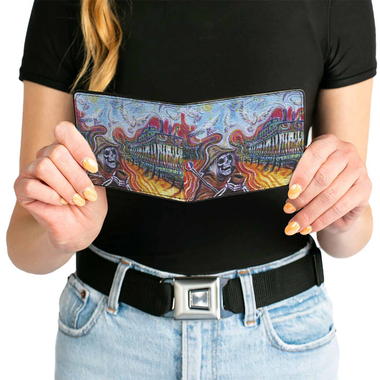 Bi-Fold Wallet - Grateful Dead Dave's Picks Volume 15 Municipal Auditorium Nashville Cover Art