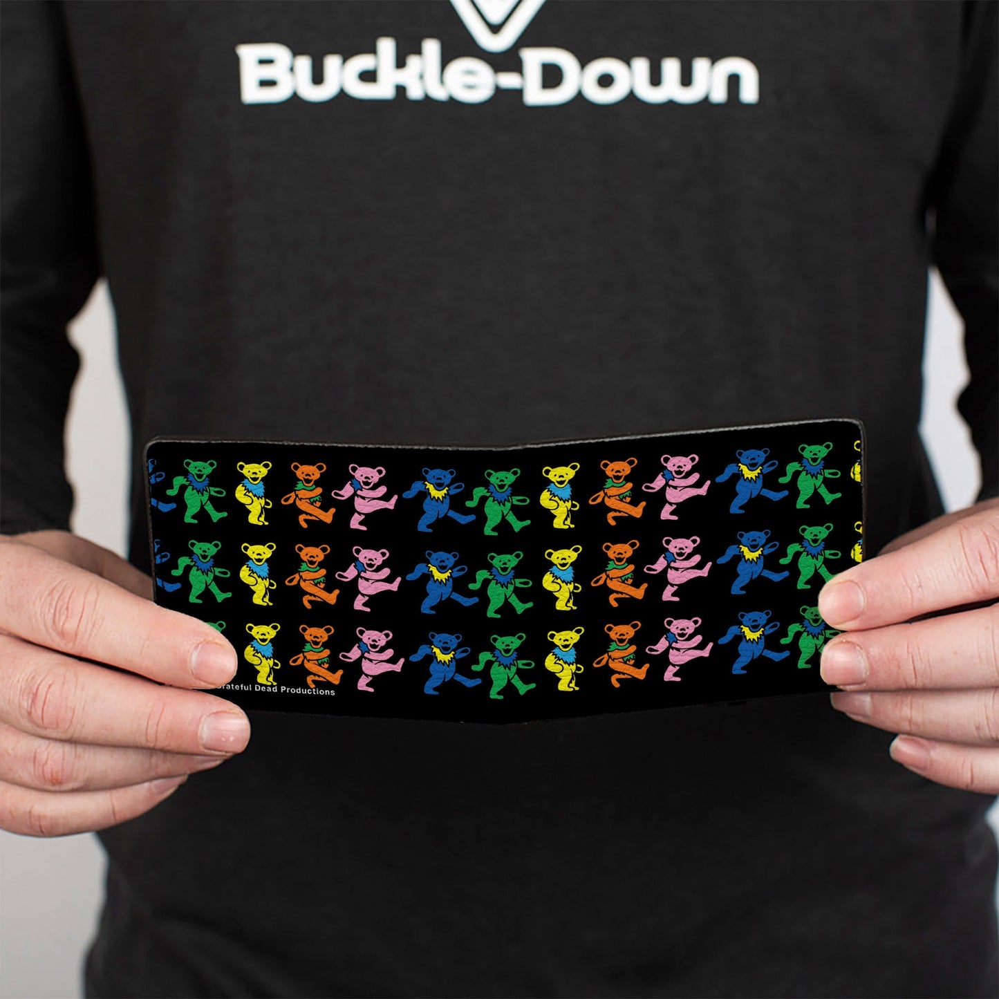 Bi-Fold Wallet - Dancing Bears Black Multi Color