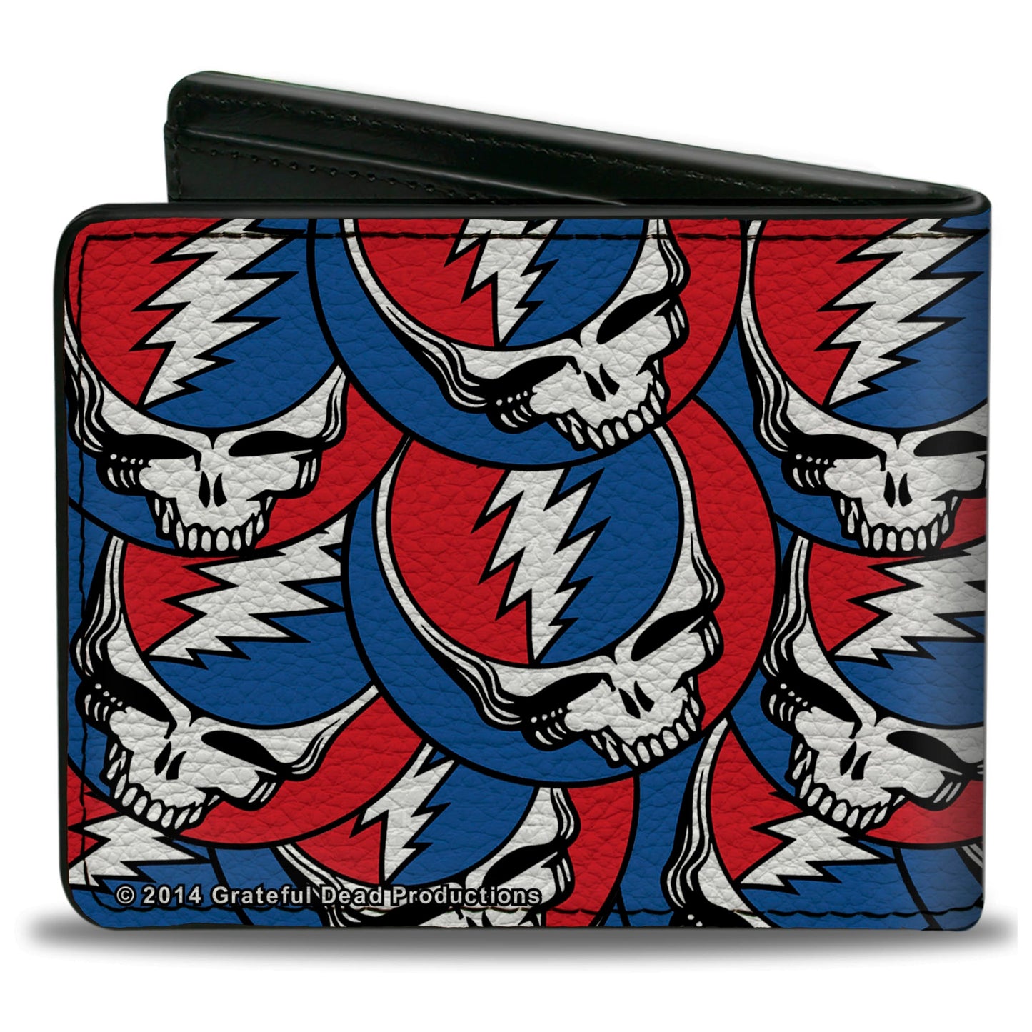 Bi-Fold Wallet - Steal Your Face Stacked Red White Blue