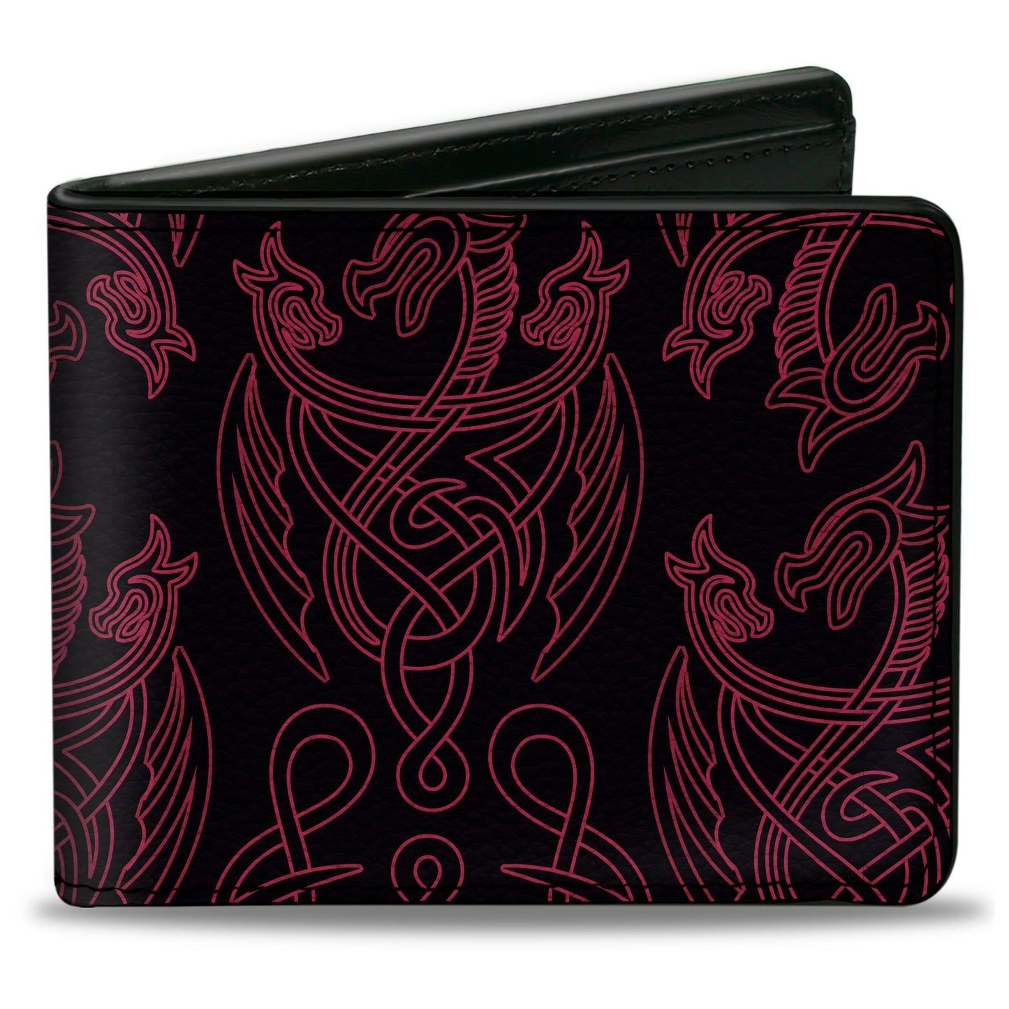 Bi-Fold Wallet - House of the Dragon Title Logo Red Black Yellow