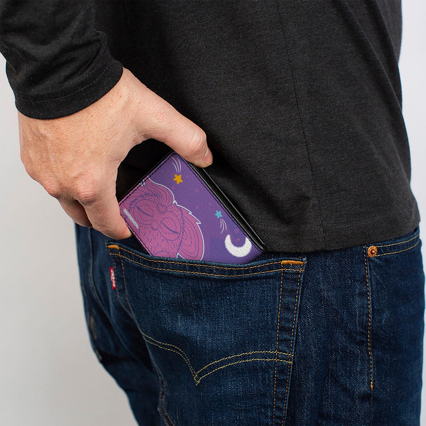 Bi-Fold Wallet - Furby Friends LET'S CHILL Pose Purples/Pink