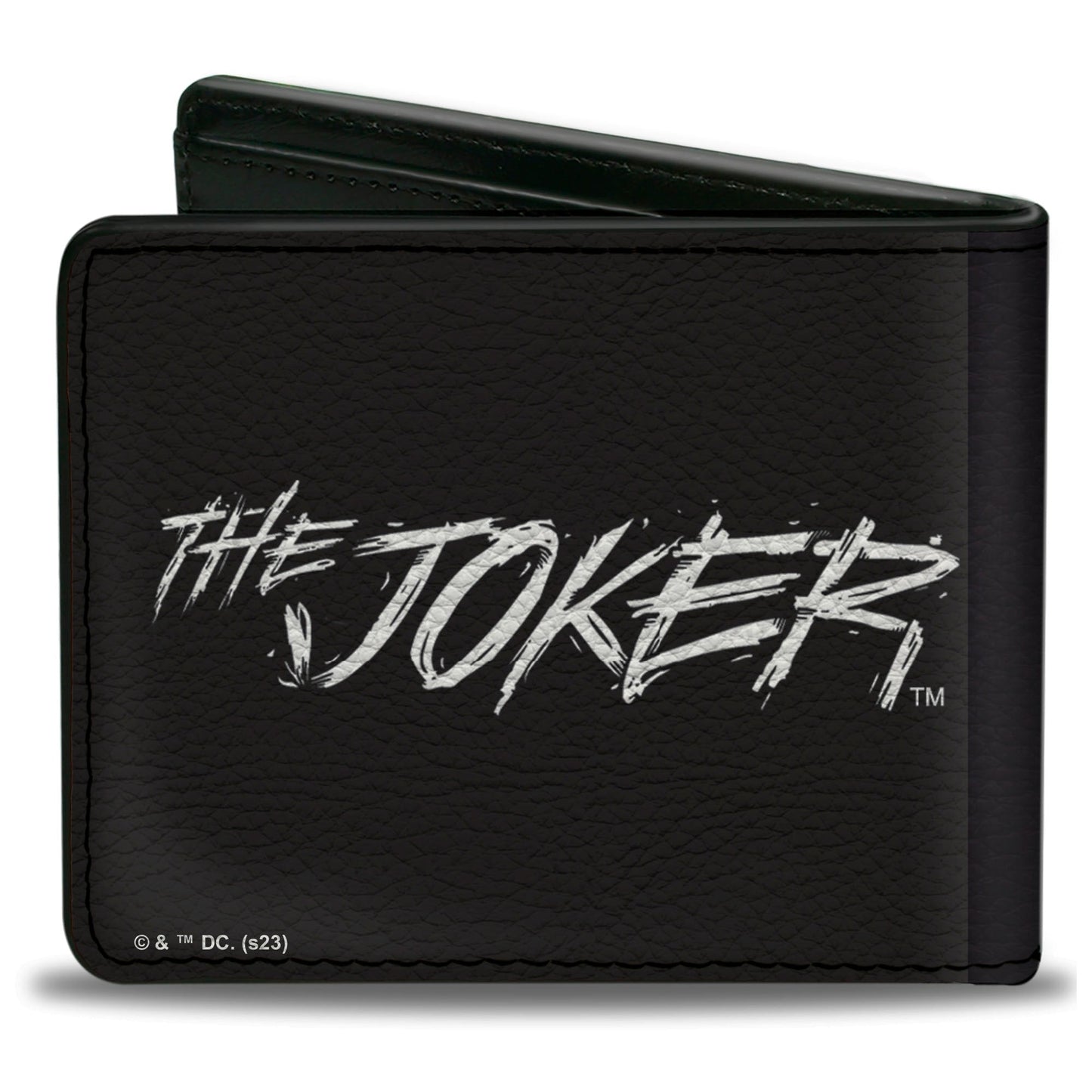 Bi-Fold  Wallet - THE JOKER Smiling Face Sketch Black/White