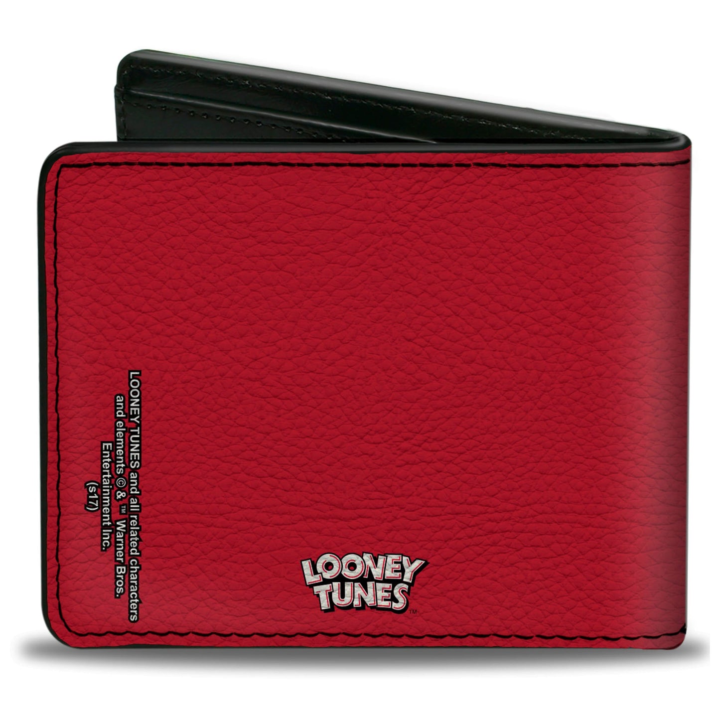 Bi-Fold Wallet - Bi-Fold Wallet - Gossamer Eyes CLOSE-UP Red Black White