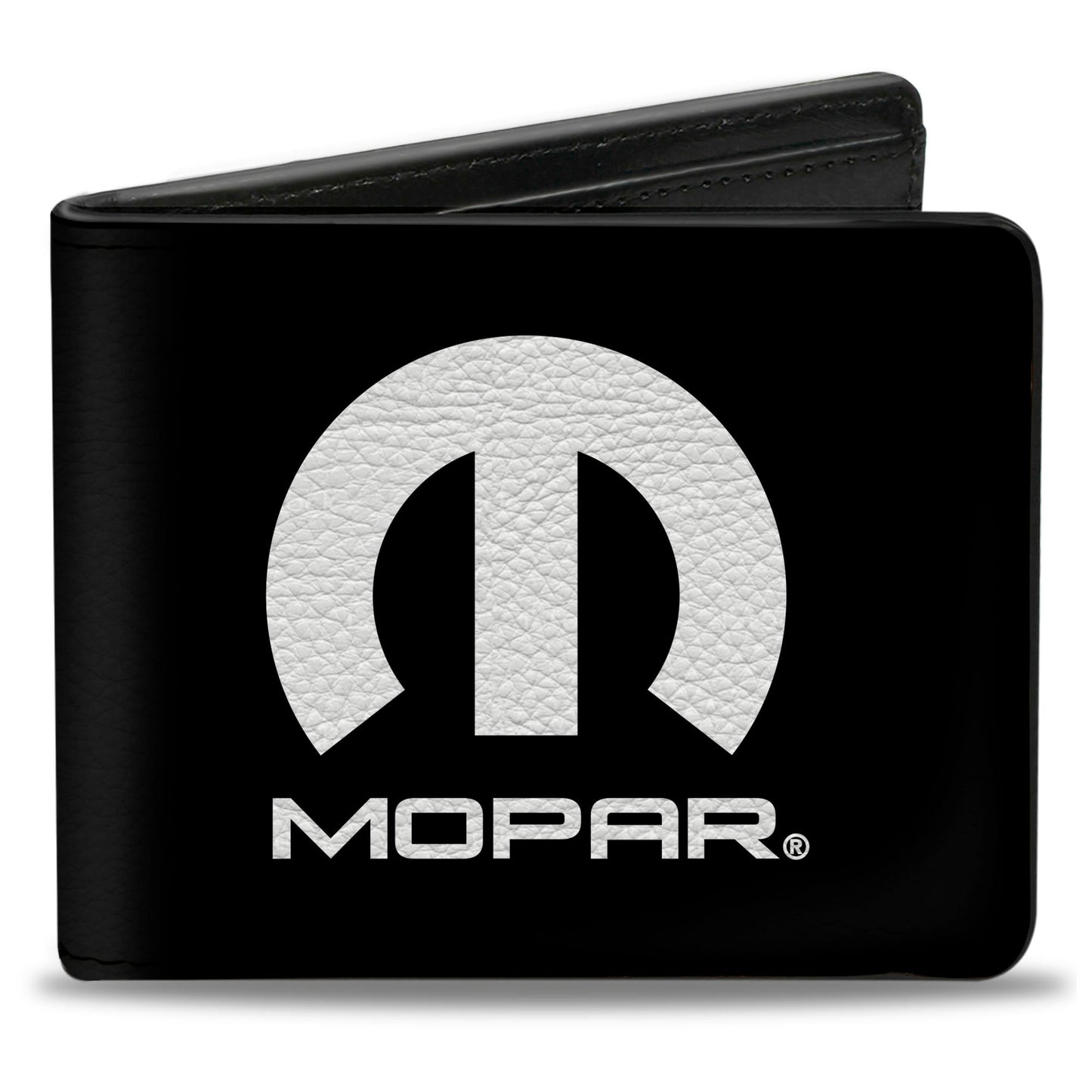 Bi-Fold Wallet - MOPAR Logo Black White