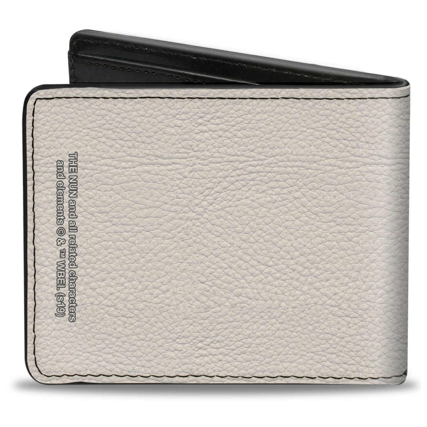 Bi-Fold Wallet - THE NUN Sister Irene Rosary Lantern Pose Ivory Grays