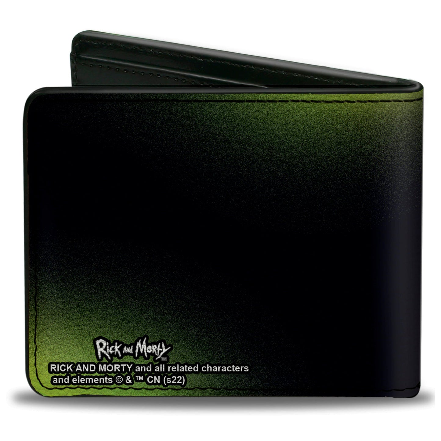 Bi-Fold Wallet - Rick and Morty PORTAL BOYZ Pose Black/Greens