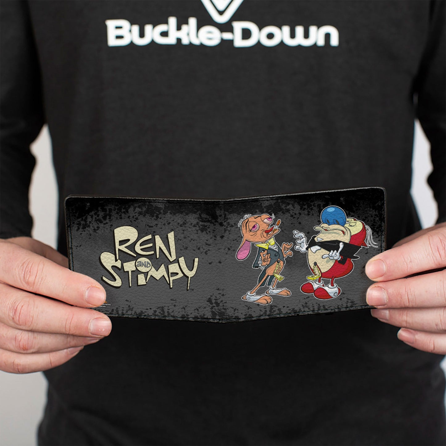 Bi-Fold Wallet - Ren & Stimpy Onward & Upward + Logo