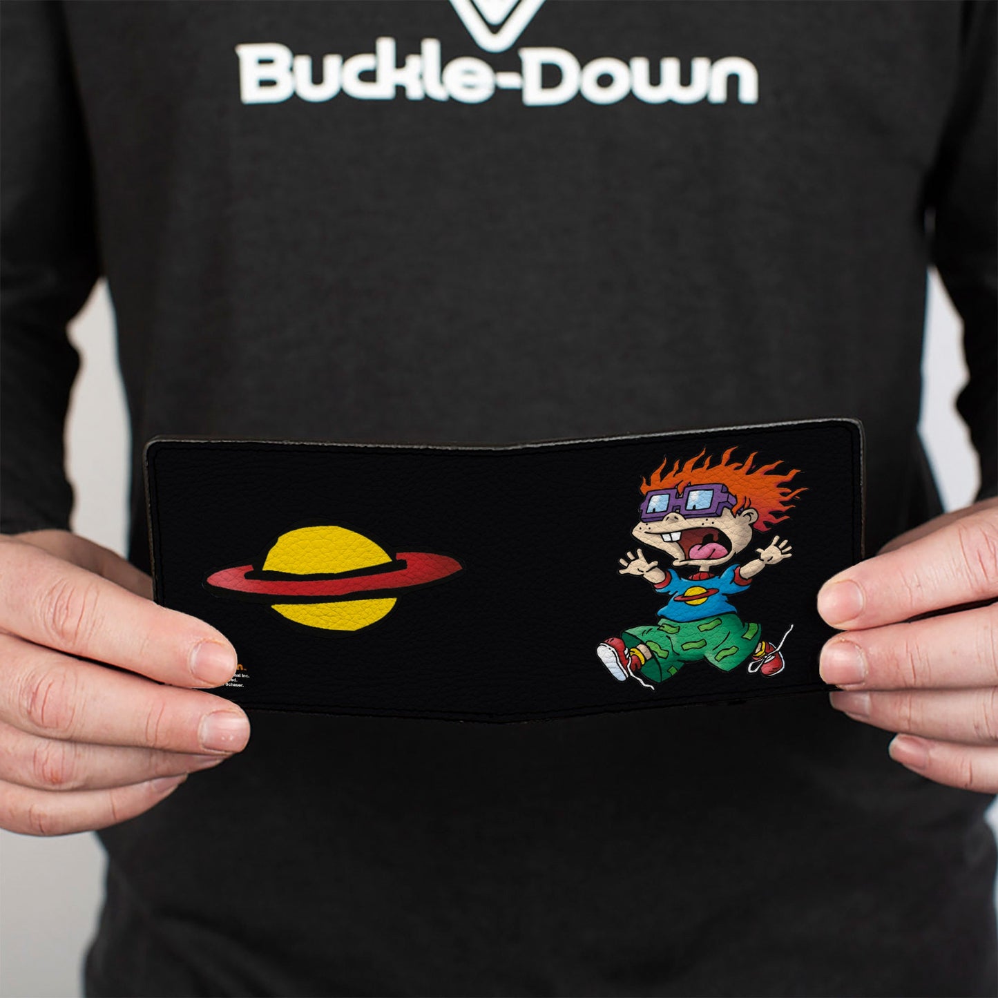 Bi-Fold Wallet - Chuckie Running Pose + Saturn Black
