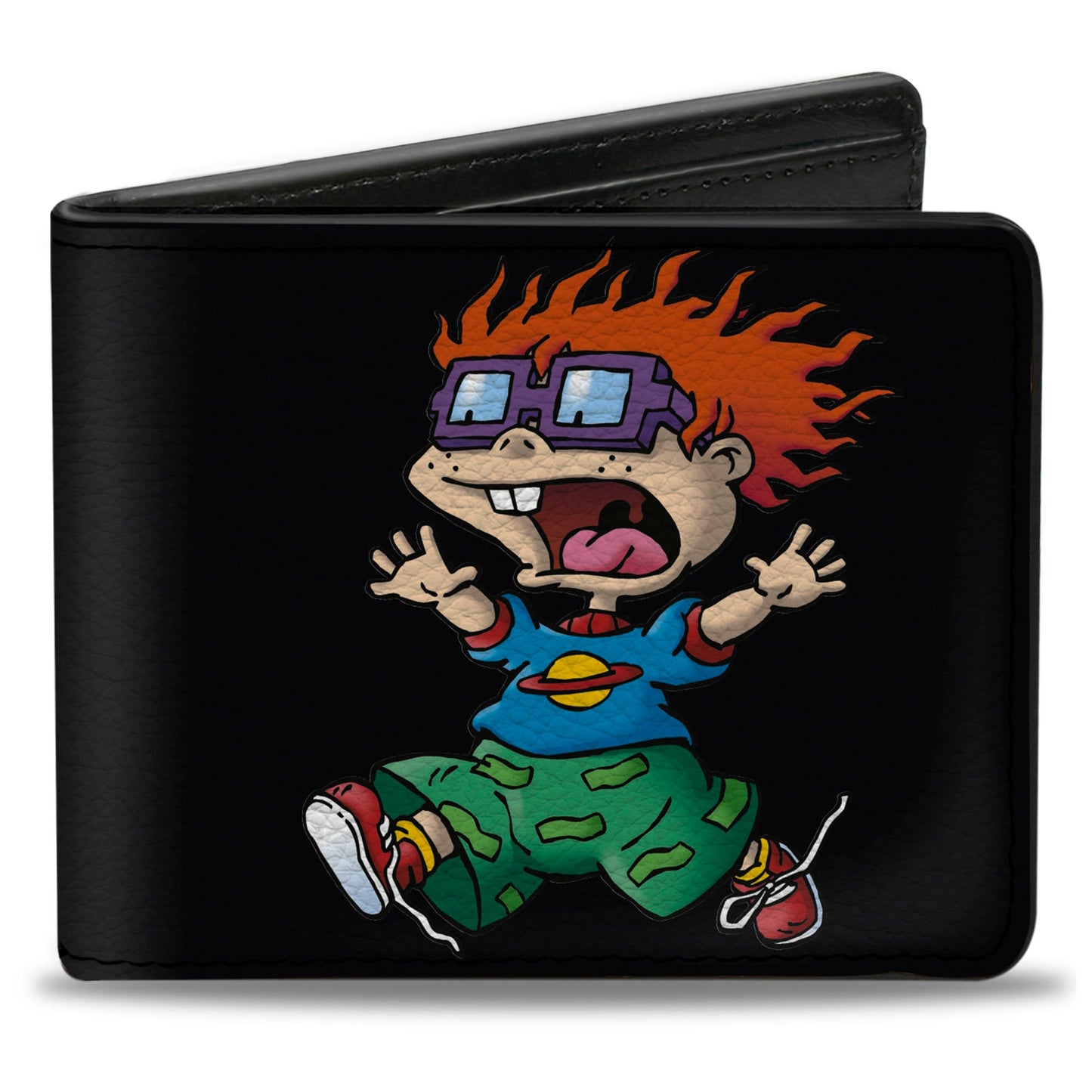 Bi-Fold Wallet - Chuckie Running Pose + Saturn Black