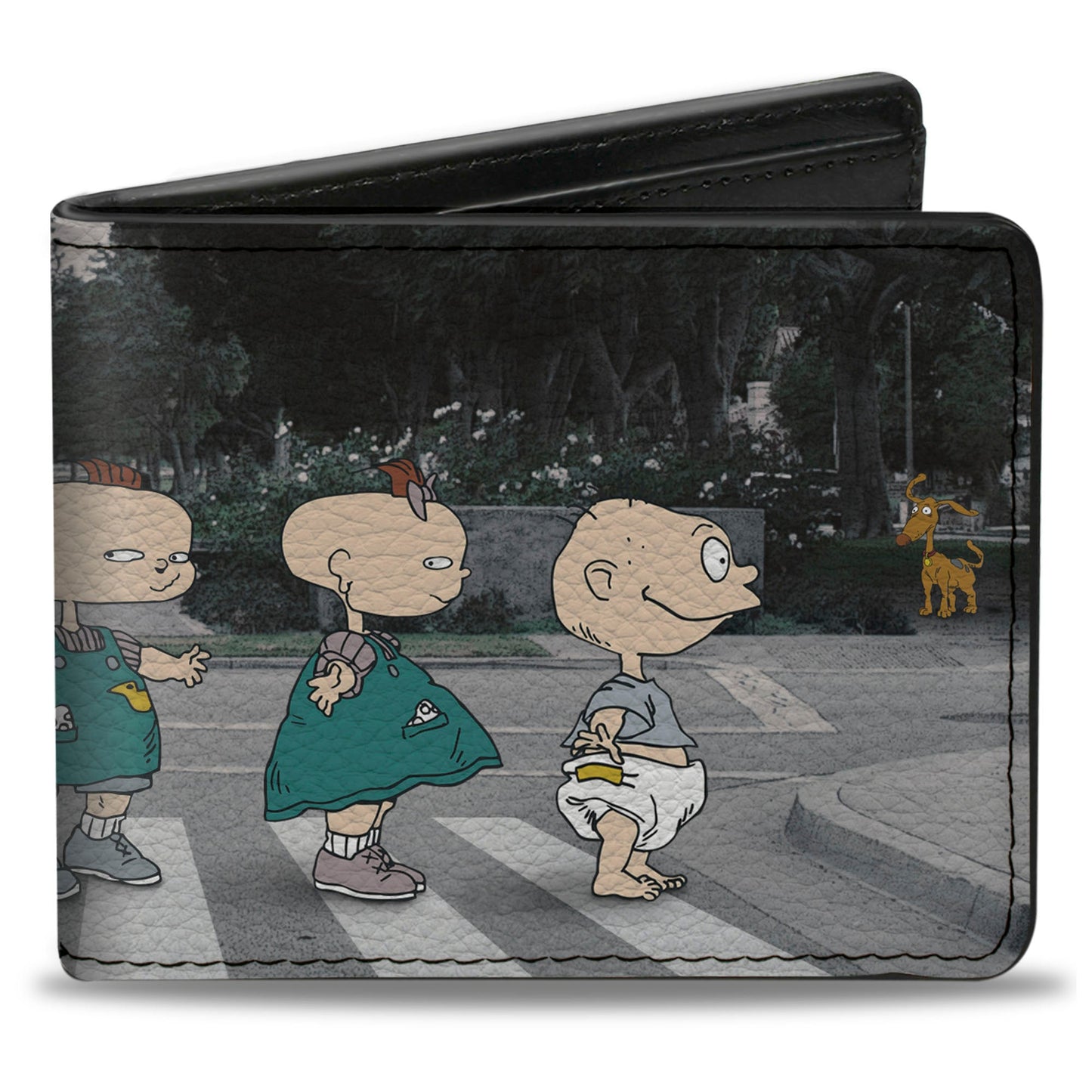 Bi-Fold Wallet - Rugrats 6-Character Road Crossing Scene
