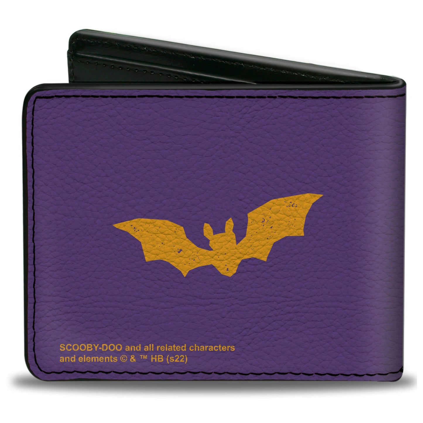 Bi-Fold Wallet - Scooby Doo Scared Pose RUH ROH RAGGY Purple/Yellow