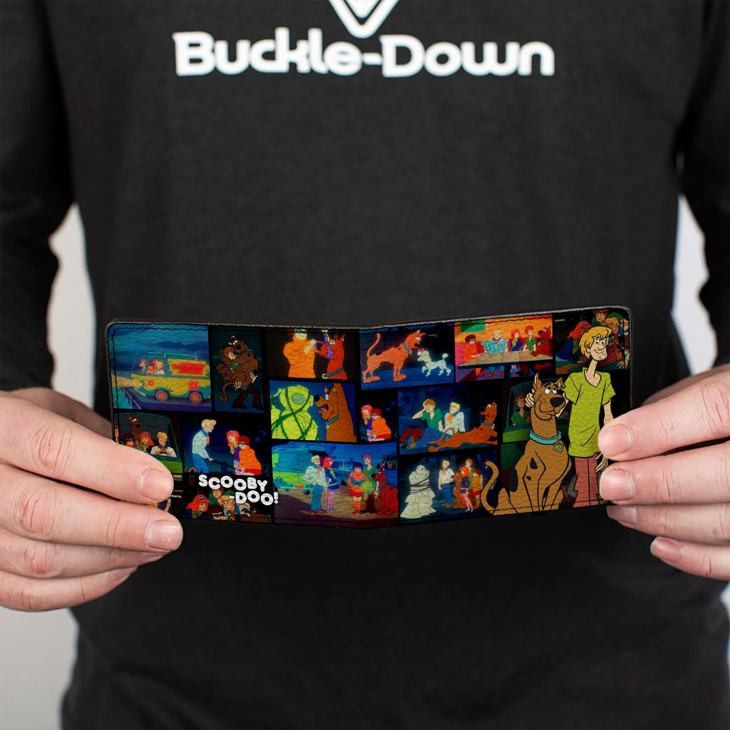 Bi-Fold Wallet - Scooby Doo & Shaggy Pose Scene Blocks + SCOOBY DOO!