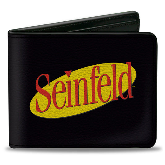 Bi-Fold Wallet - SEINFELD Spotlight Logo Black Yellow Red